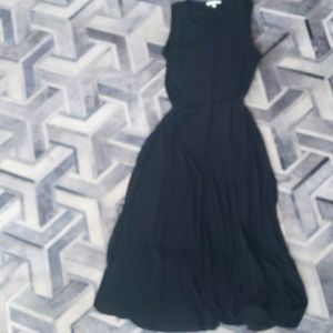 Tash + Sophie Black Sleeveless Large Dress